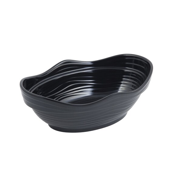 Bon Chef Euro Round Bowl 3Qts. 12"L X 8"W X 4"Deep 53205BLACK - main